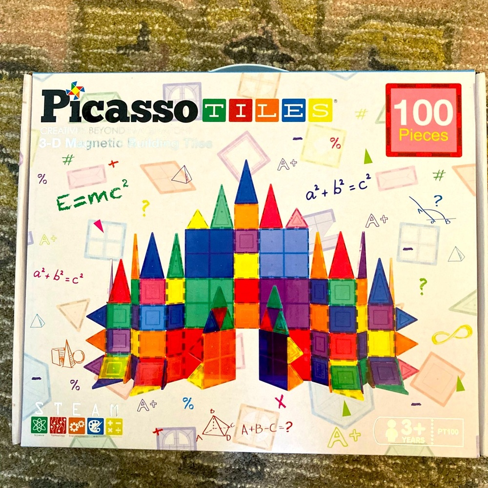 Picasso Tiles 100 Piece Set NIB